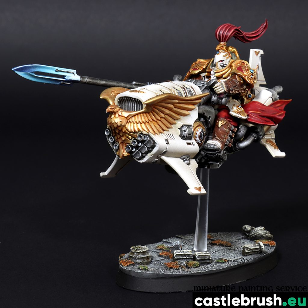 Vertus Praetor, left front, painted by Castle Brush miniature painting studio