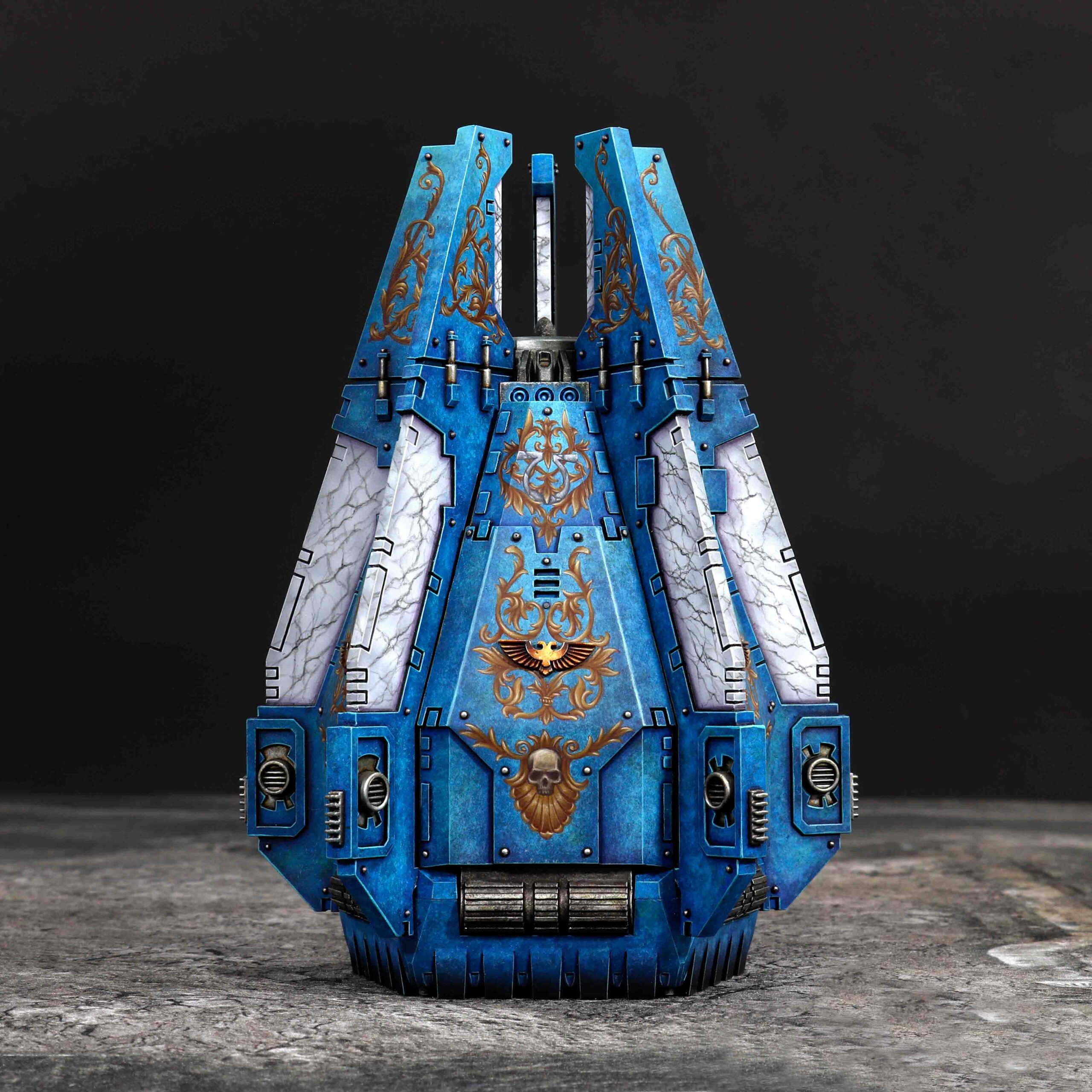 Castle Brush painted miniature